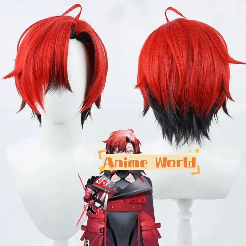 Anime Cosplay With Red Hair - Holostars Engels TEMPUS YouTuber Machina X