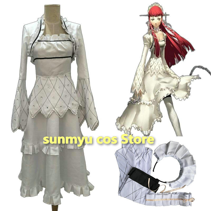 Cosplay Anime White Hair - Chidori Yoshino Cosplay Kostuum Maatwerk Halloween