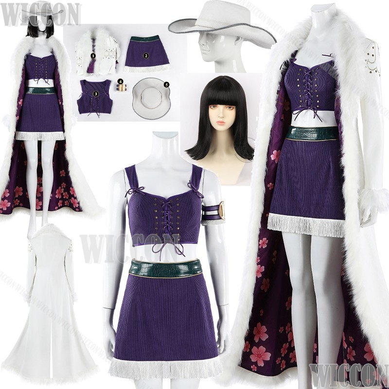 Cosplay Anime White Hair - Nico Anime Film Robin cosplay kostuum