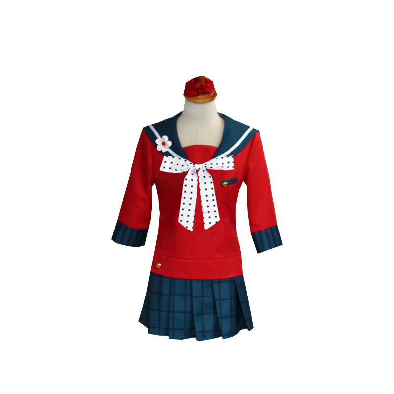 Anime Cosplay Com - JK Schooluniform Matrozenjurk Rode Tops Rok
