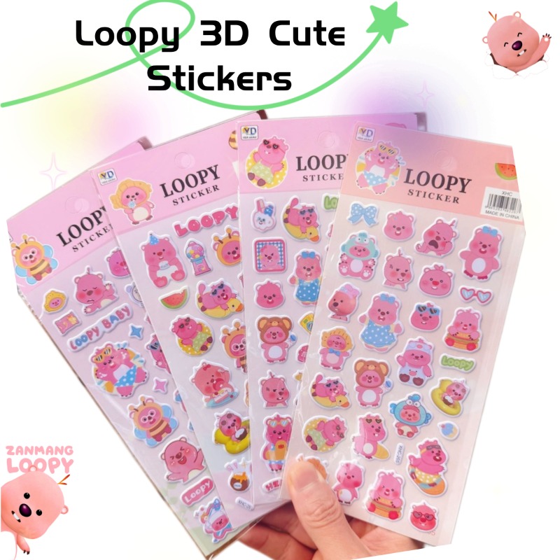 Anime Cosplay Roleplay - Nieuwe Pororo Anime Schattige Loopy 3D