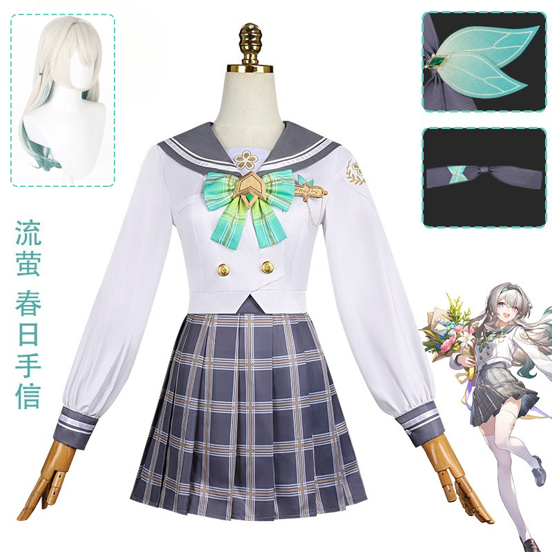 Anime Cosplay Name - In Voorraad Firefly Cosplay Kostuum Pruik