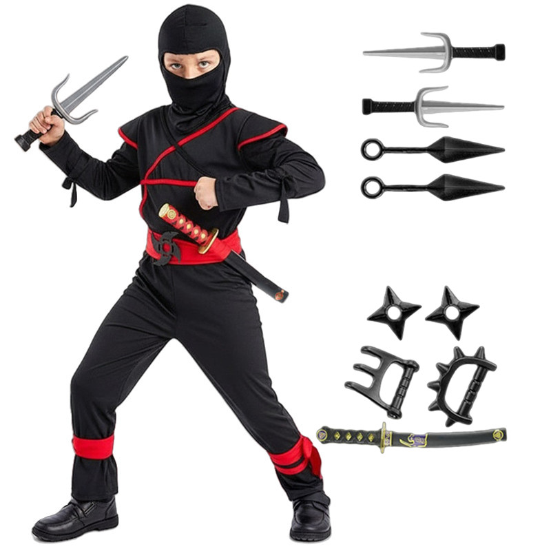 Anime Cosplay Kid - Japans Samurai-kostuum voor kinderen Ninja Cosplay
