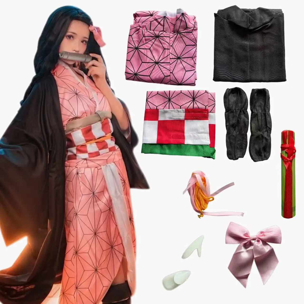 Anime Kamado Nezuko Cosplay Ko - Anime Cosplay Nezuko recensie en prijs