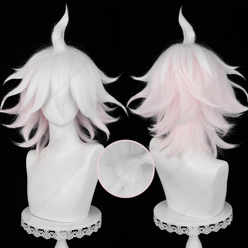 Anime Nagito Komaeda Cosplay P - Cosplay Anime White Hair recensie en prijs