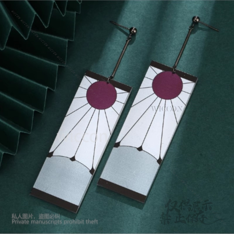 Acryl Oorbellen Oor Clips Stij - Anime Cosplay Demon Slayer recensie en prijs