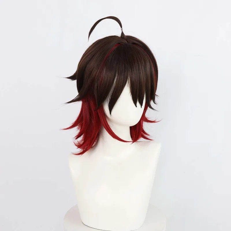Le Cool Men Genshin Impact Gam - Anime Cosplay With Red Hair recensie en prijs