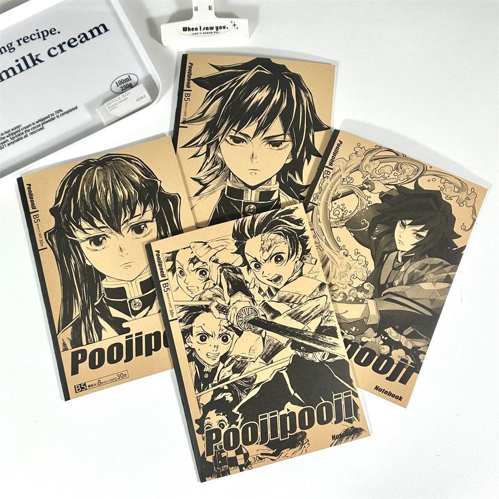 Ins-stijl Demon Slayer B5 kraf - Anime Cosplay Demon Slayer recensie en prijs