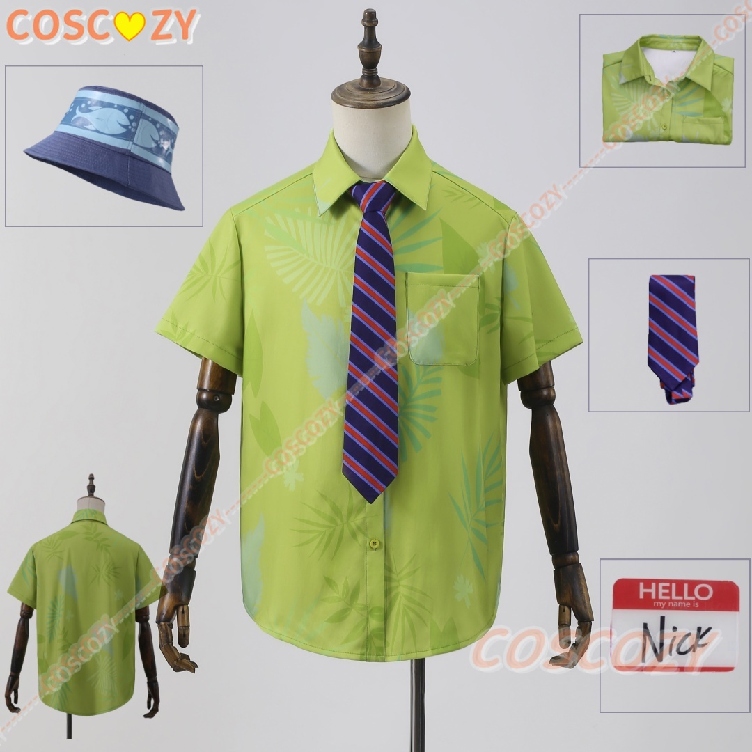 Cartoon Nick Wilde Cosplay Gro - Anime Cosplay Name recensie en prijs