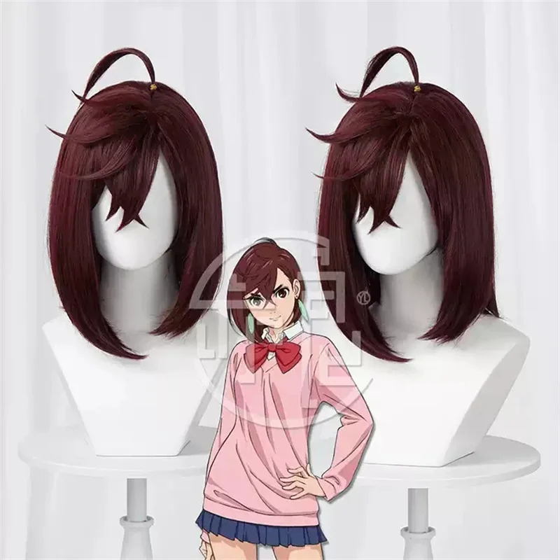 2025aaa Anime Dandadan Momo Ay - Anime Cosplay With Red Hair recensie en prijs