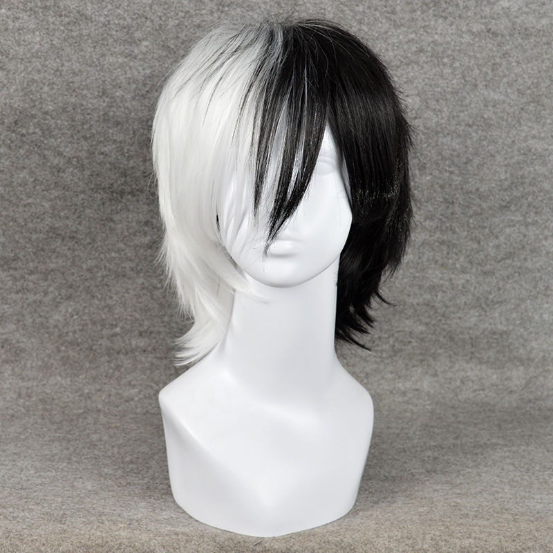 Anime Game Danganronpa Zwart-w - Cosplay Anime White Hair recensie en prijs