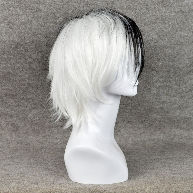 Anime Game Danganronpa Zwart-w - Cosplay Anime White Hair recensie en prijs