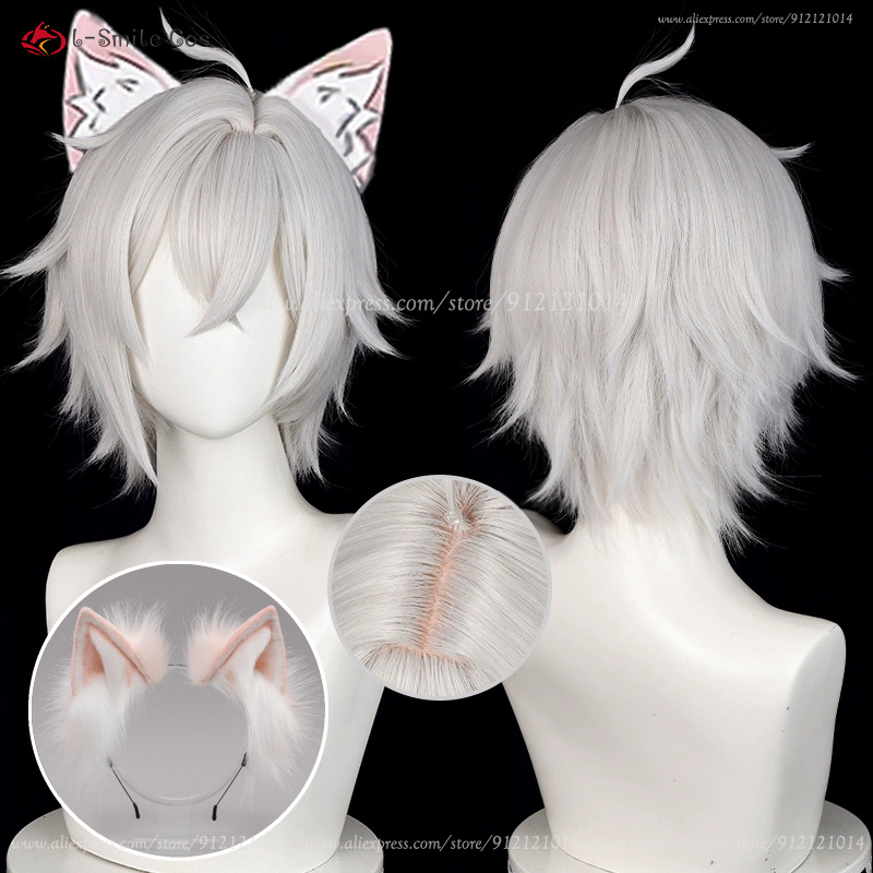 ZZZ Seth Lowell Cosplay Pruik  - Cosplay Anime White Hair recensie en prijs