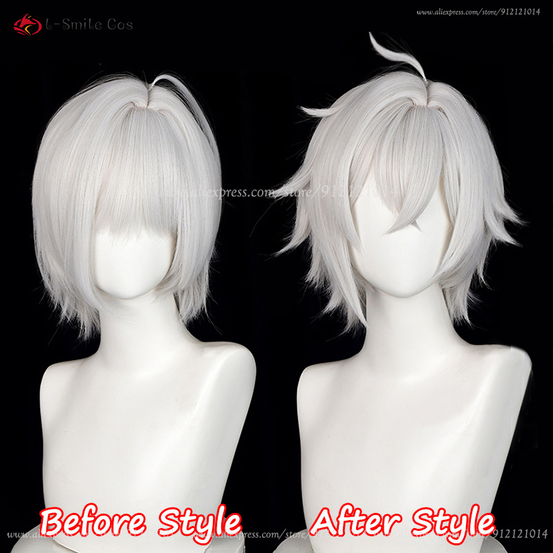 ZZZ Seth Lowell Cosplay Pruik  - Cosplay Anime White Hair recensie en prijs