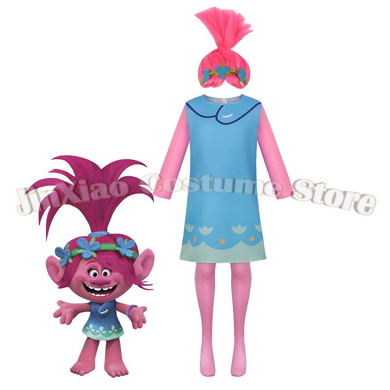 Magische prinses Poppy kostuum - Anime Cosplay Kid recensie en prijs