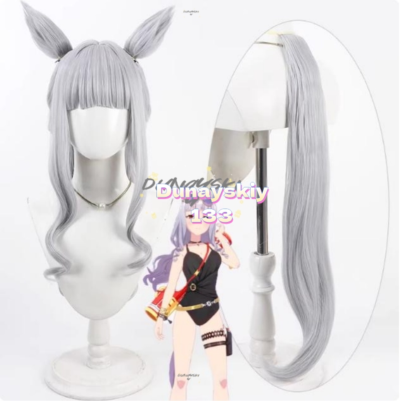 4-stijlen Wit Haar Goud Schip  - Cosplay Anime White Hair recensie en prijs