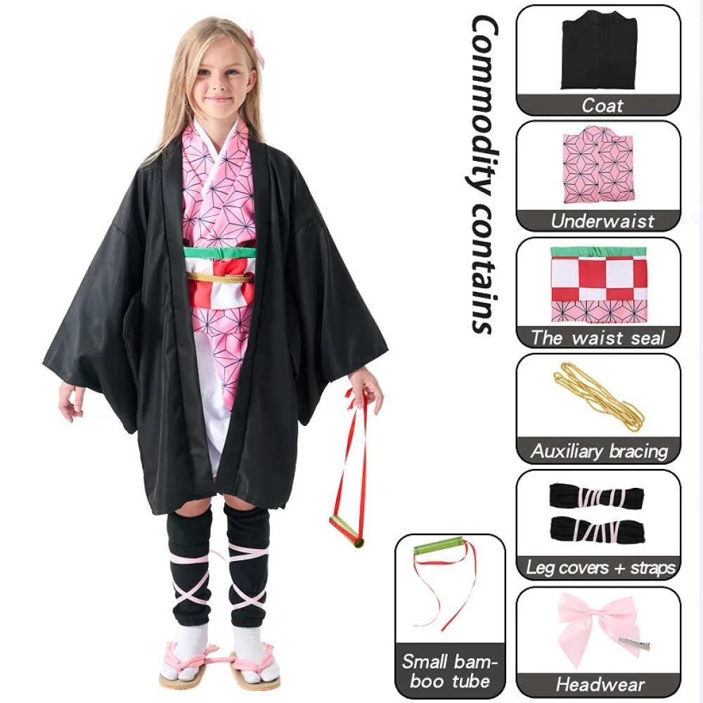 Anime Demon Slayer Kimetsu Gee - Anime Cosplay Nezuko recensie en prijs