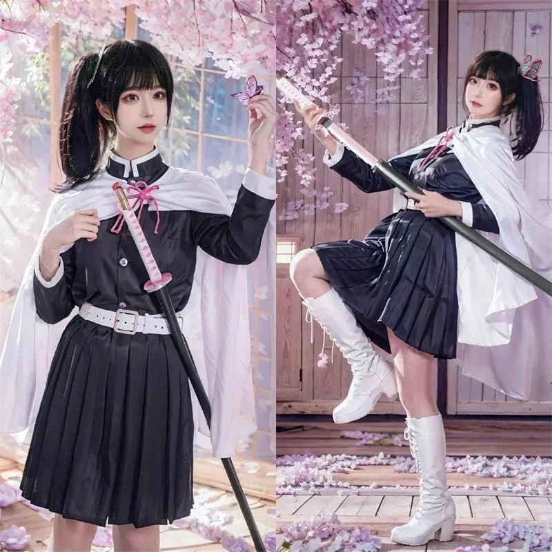 Halloween Tsuyuri Kanawo Cospl - Anime Cosplay Demon Slayer recensie en prijs