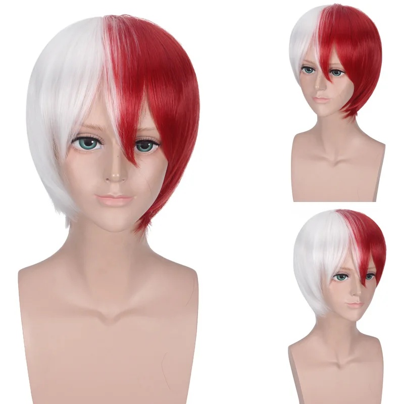 Le Cool Men Anime Todoroki Sho - Cosplay Anime White Hair recensie en prijs