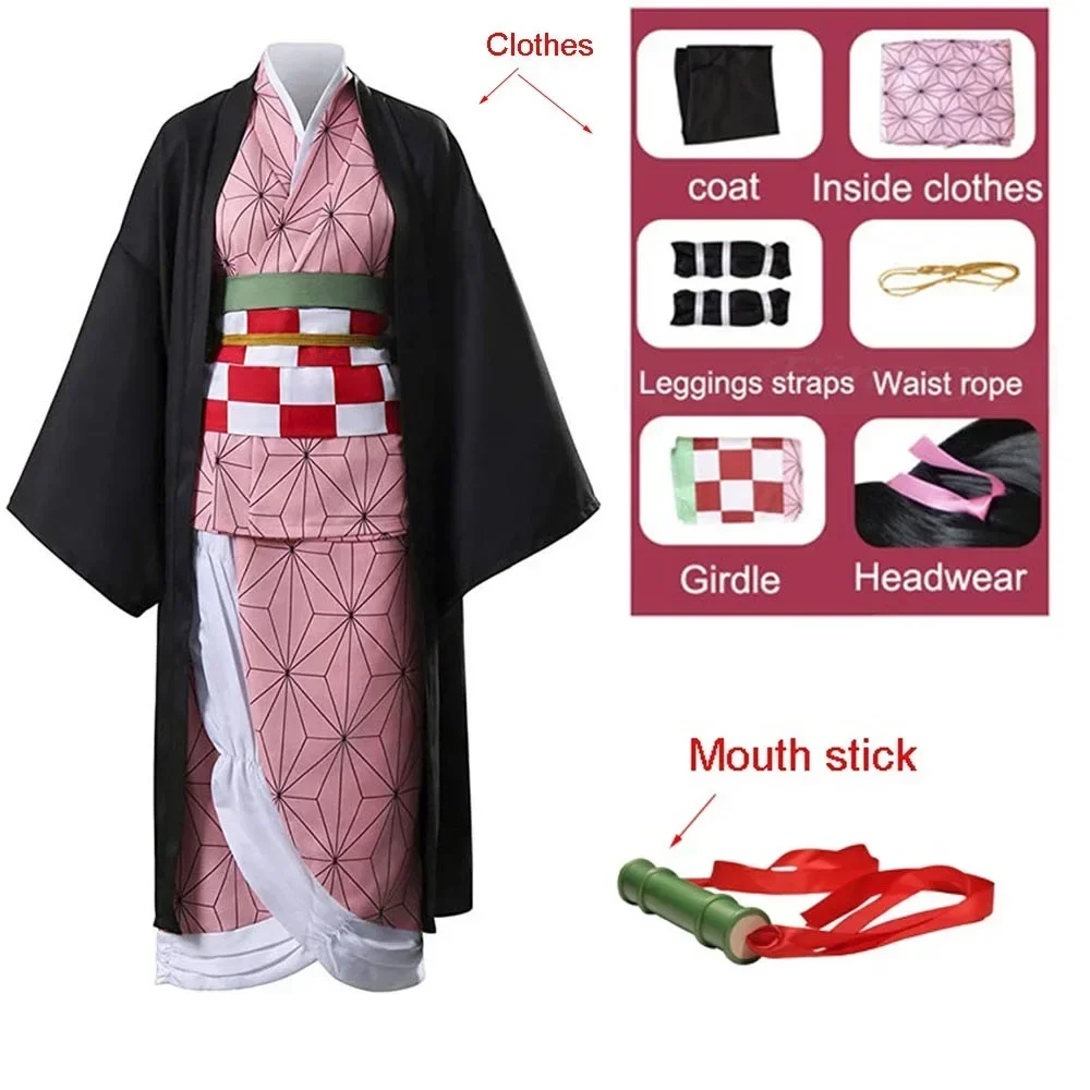 Volwassenen Kinderen Anime Kam - Anime Cosplay Nezuko recensie en prijs