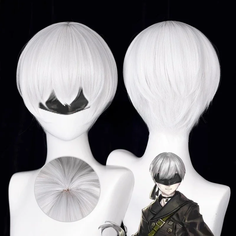 Anime 9S Cosplay Pruik 2b Prui - Cosplay Anime White Hair recensie en prijs
